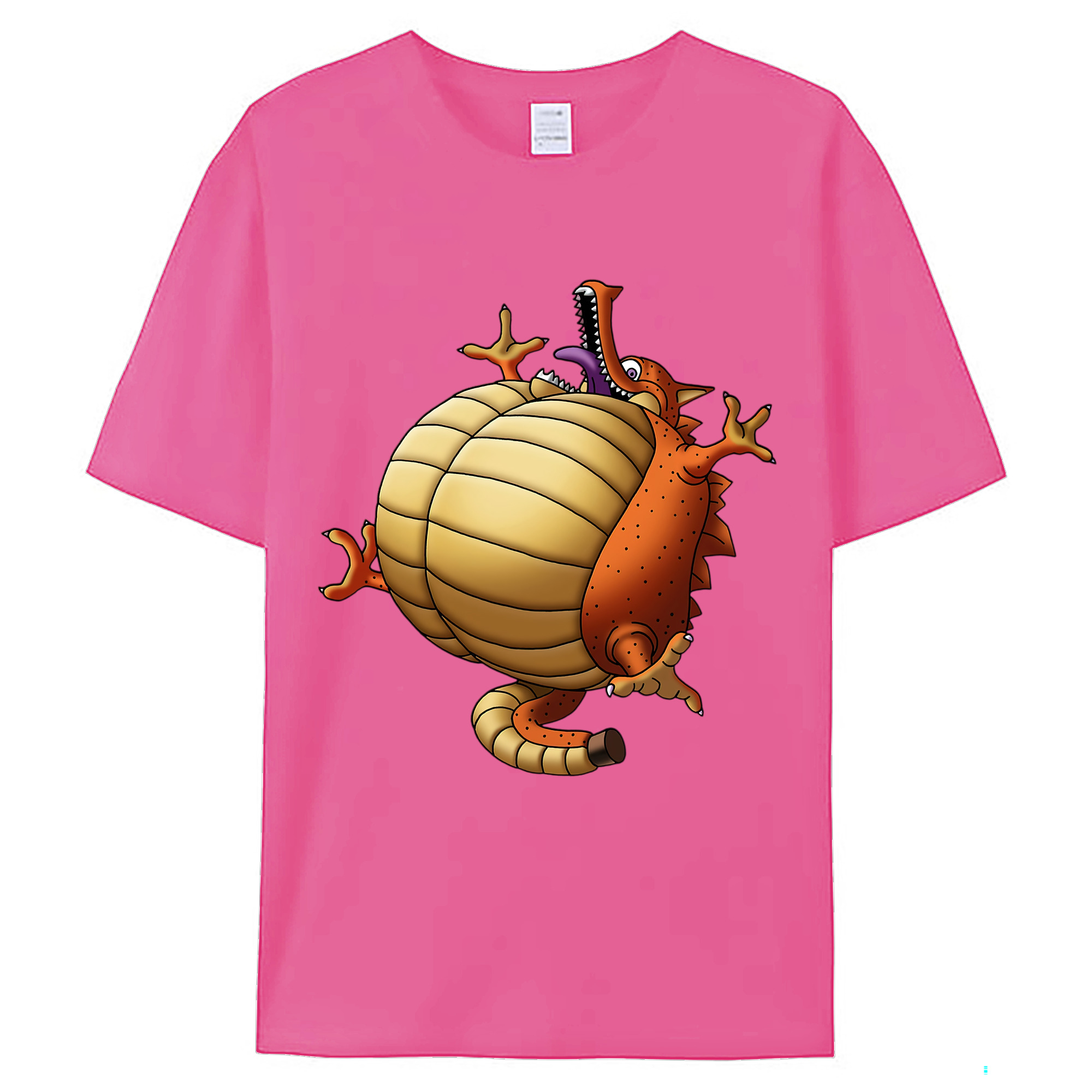 （画像用） ドラゴンクエスト Doragon Kuesuto Dragon Quest レディースカジュアルプリントTシャツ（綿100％）